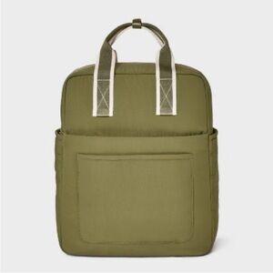 Universal Thread Olive Green Commuter Backpack With Padded Laptop Sleeve